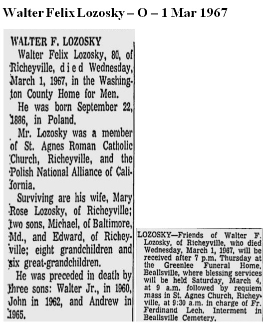 Walter Felix Lozosky